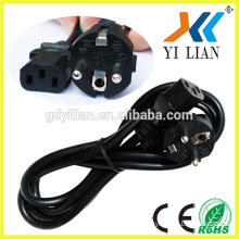 2pin eu plug 16A 250V electric welding machines VDE standard AC Europe power plug power cord